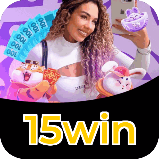Plataforma 15win mostrando interface moderna, jogos certificados e recursos de segurança licenciados